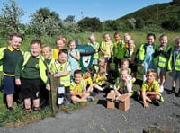 Pupils help tackle dog poo problem