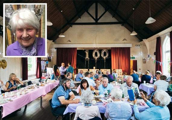 100-year-old’s charity parties