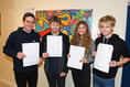 ‘Hard work pays off’ as pupils bag top grades