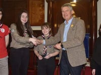 £1,600 donation for Scouts' US trip to World Jamboree