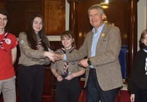 £1,600 donation for Scouts' US trip to World Jamboree
