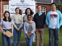 Pupils celebrate 'excellent' A-level results