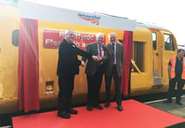 Locomotive name unveiled