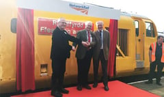 Locomotive name unveiled