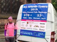 Postie powers through on 33-day walking challenge