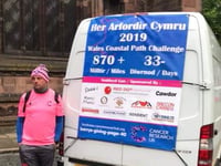 Postie powers through on 33-day walking challenge