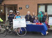 Brownies and Guides help with Diabetes UK bike ride