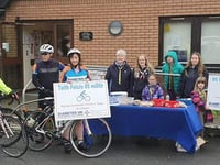 Brownies and Guides help with Diabetes UK bike ride