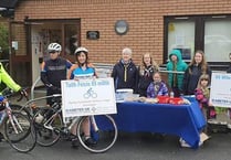 Brownies and Guides help with Diabetes UK bike ride