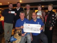John hits £10,000 target for Guide Dogs
