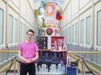 Baker crafts impressive three-metre, 10-tier cake