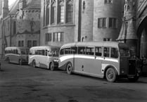 A trip back to the 1950s thanks to snap of buses