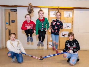 Pupils help with hockey club’s fundraising efforts