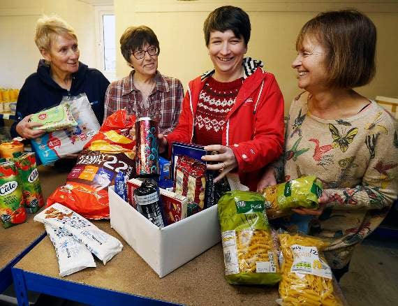 Appeal for volunteers after rise in foodbank hand-outs