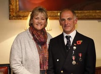 Navy medal honour for Mike