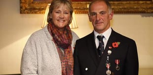 Navy medal honour for Mike
