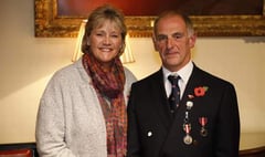 Navy medal honour for Mike