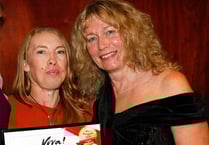 Sasha gets vegan charity award for rescuing pigs