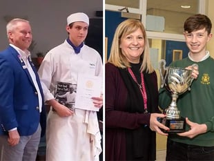 ‘Talented’ young chefs progress in competition