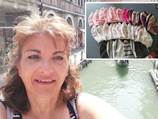 Tracy's face coverings raise £500 for birthing pool