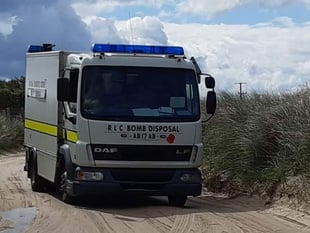 Bomb squad called to Talybont