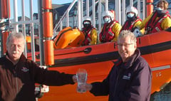 RNLI volunteer recognised for 43 years of service