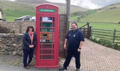 Life-saving new function for disused old phone box
