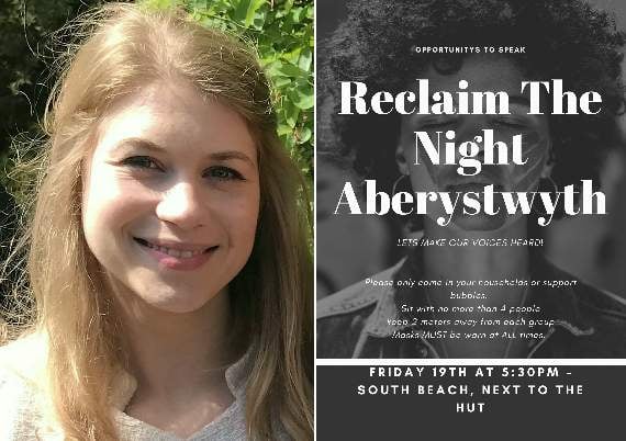 Reclaim the Night vigil to be held in Aberystwyth