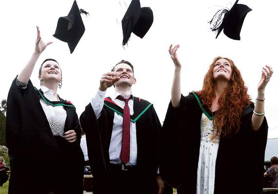 Celebrating graduation