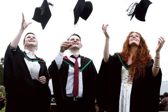Celebrating graduation