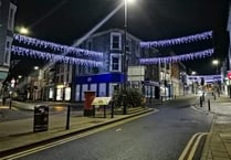 Aberystwyth lit up for Christmas ahead of virtual switch-on event