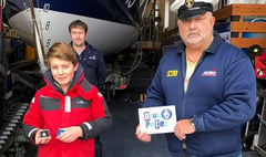 Hero schoolboy praised for double rescue at sea