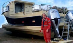 ‘Inspirational’ Colin builds boat for Bardsey Island crossings