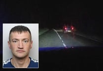 Driver jailed after throwing objects at police in high-speed attempt to evade arrest