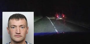 Driver jailed after throwing objects at police in high-speed attempt to evade arrest