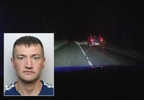 Driver jailed after throwing objects at police in high-speed attempt to evade arrest