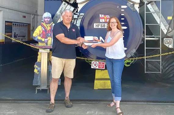 Exhibition raises £687 for lifeboat station