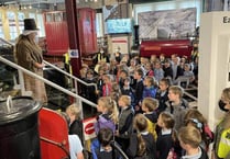 Pupils enjoy free visit to heritage railway