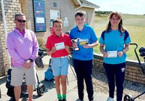 Juniors impress at Cardigan Golf Club's Captain's Cup