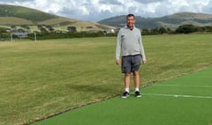 Cricket club installs new artificial pitch after fire