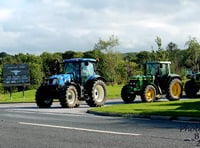Tractor run supports farming charity
