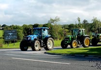 Tractor run supports farming charity