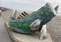 Plastic pollution awareness sculpture proposed