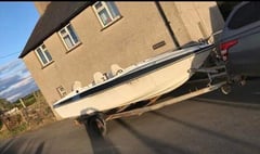 Police appeal for information after speedboat is stolen from layby