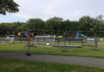 Playground closed for maintenance work
