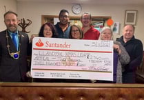 Pub locals raise over £2,000 for local community