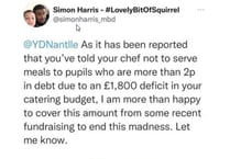 Blogger offers to pay £1,800 school meals debt to stop kids 'going hungry'