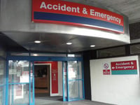 75% of A&E staff witness violence weekly