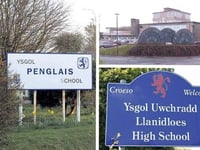 Three local secondary schools named in Wales' top 10