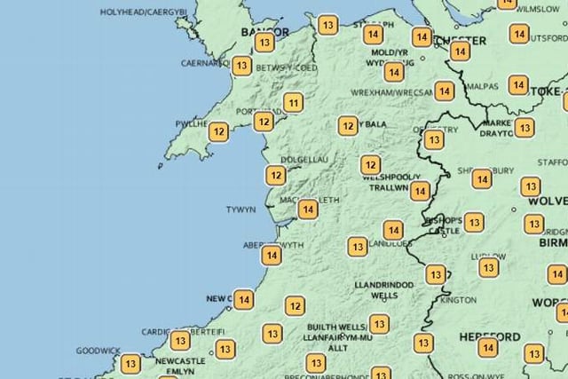 Mild start to 2022 for Wales